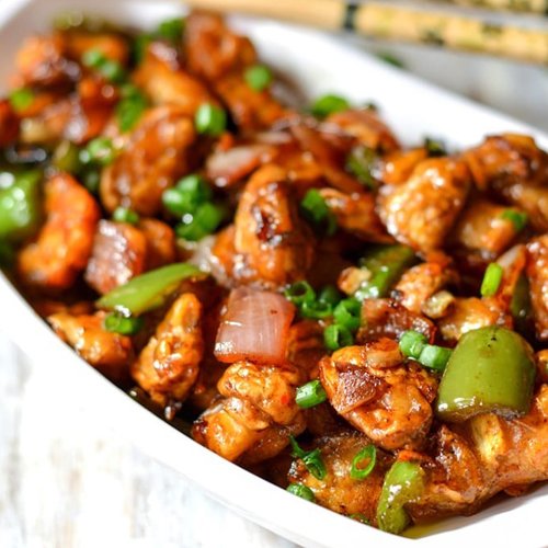 Mushroom Chilli (Dry/Gravy) Tandoori Culture
